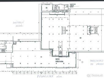 Prenájom obchodných priestorov 2350m2 aj po častiach, na Púc