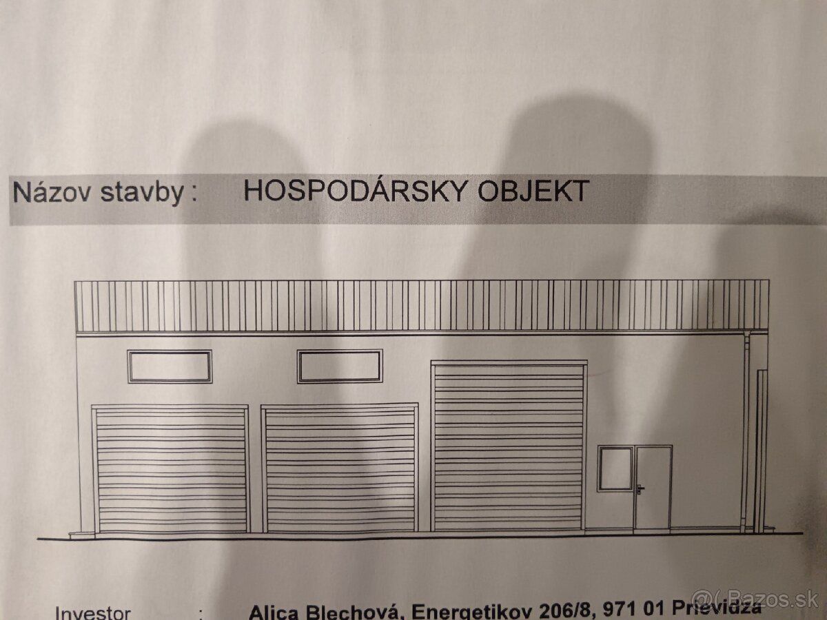 Predám oceľovú konštrukciu s kompletnou projektovou dokument