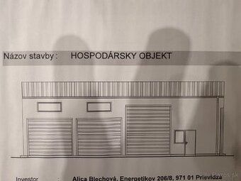 Predám oceľovú konštrukciu s kompletnou projektovou dokument