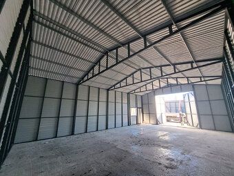 Predám novú plechovú halu v prémiovej kvalite s rozmermi 8×1