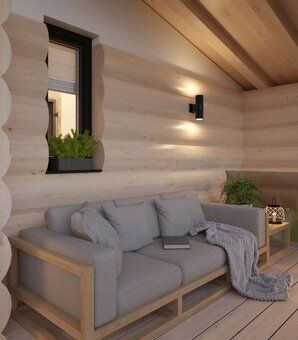 Ponúkame na predaj nové apartmány v kanadskom zrube, ktorý j