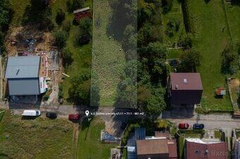 Ponúkame na predaj stavebný pozemok s výmerou 881 m², nachád