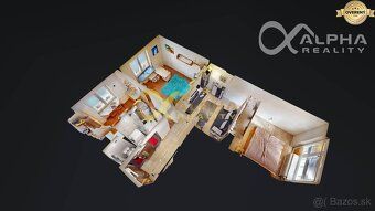 Alphareality.sk exkluzívne ponúka na prenájom 2 izbový byt s