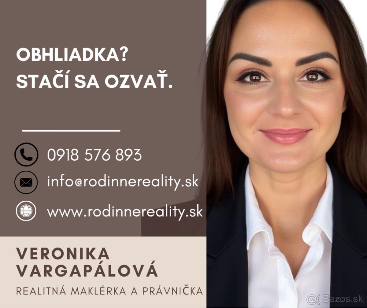 Veronika Vargapálová - rodinnereality.sk ponúkame exkluzívne