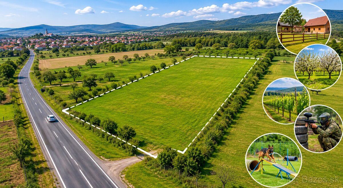 Ponúkame na predaj pozemok v extraviláne mesta Stupava. Výme