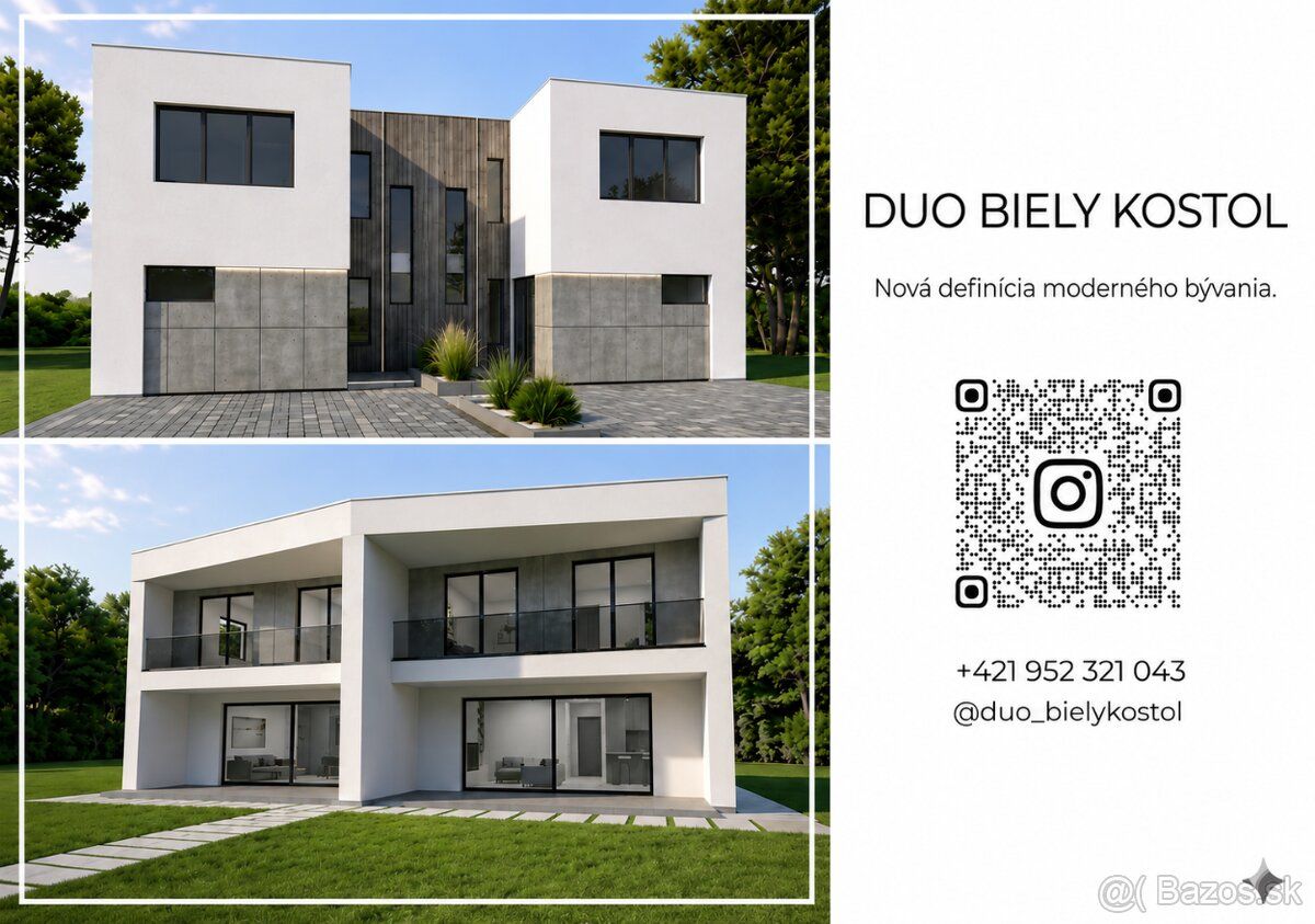 DUO Biely Kostol – budúcnosť bývania s vlastnou energiou
Na 