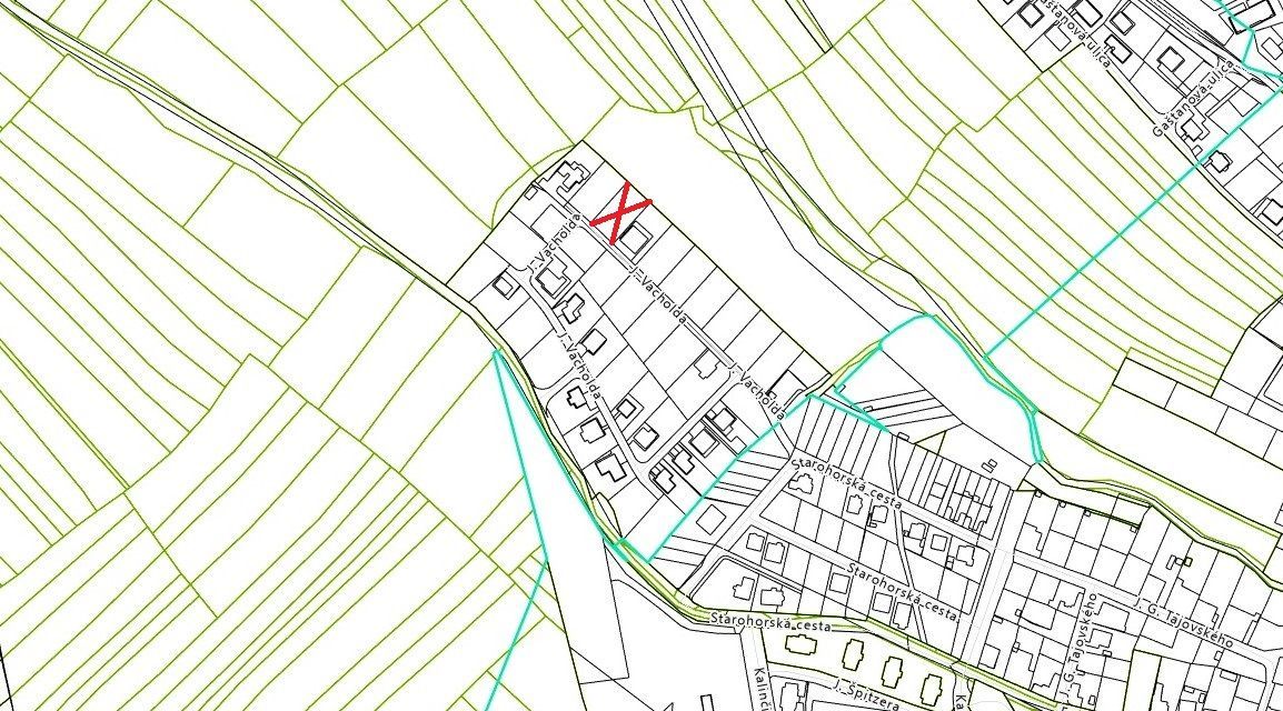 Ponúkame na predaj stavebný pozemok o výmere 869 m2, ktorý s