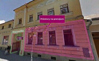 Prenajmem obchodný priestor na Námestí SR č. 5 v pasáži v By
