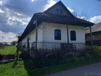 Predám chalupu na pozemku o výmere 560 m2, so záhradou 1153 
