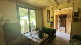 Chata z dvojitej unimobunky, Náhradný pozemok, 10 árov. Doho