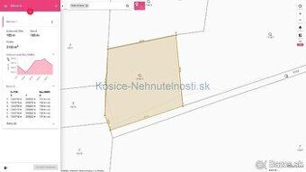 Ponúkame vám na predaj stavebný pozemok v obci Košice - Krás