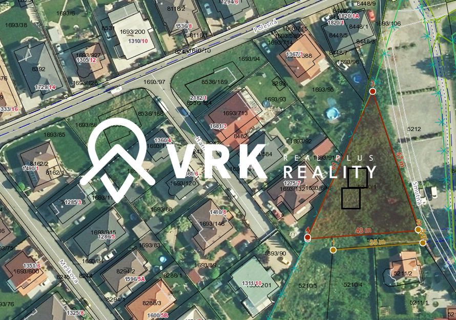 Ponúkame vám na predaj stavebný pozemok v obci Košice - Krás