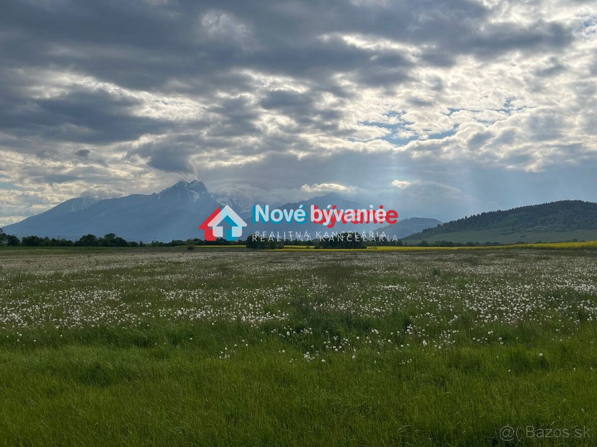 Ponúkame Vám na predaj pozemok v podtatranskej obci Slovensk