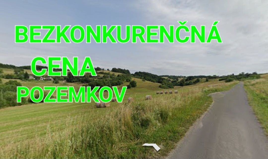 Ponúkame na predaj mierne svahovité pozemky s pekným výhľado