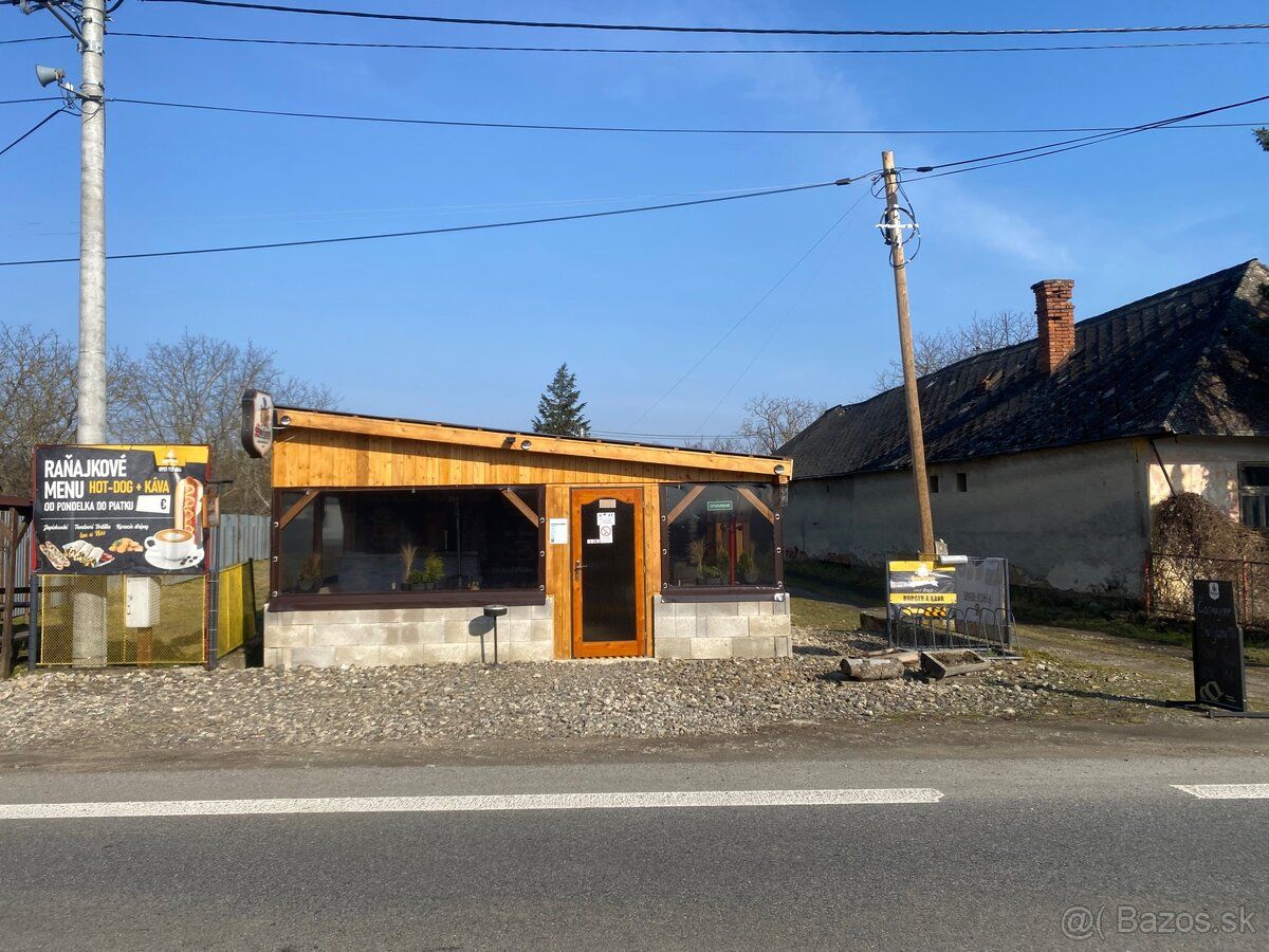Odstúpim Concept zabehnutú prevádzku s pozemkom o rozlohe 88
