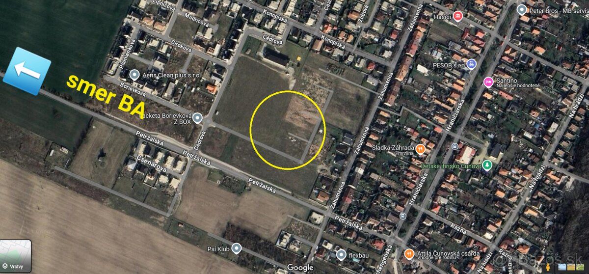 Záhumenná, Bratislava-Čunovo, okres Bratislava V, Slovensko 
