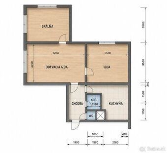 Ponúkame Vám na predaj 3 izbový byt v novom rezidenčnom proj