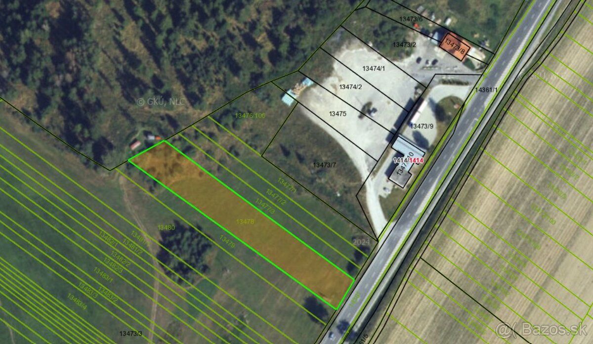 INVESTIČNÝ SÚBOR POZEMKOV V TRSTENEJ S VÝMEROU TAKMER 2,8 HA