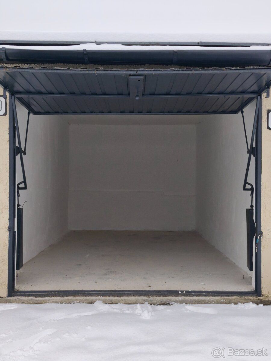 Dám do dlhodobého prenájmu garáž 19m² na Vápenickej ulici v 
