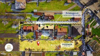 POZEMOK pre RODINNÉ SÍDLO alebo DEVELOPING v cene 140,-€ / m