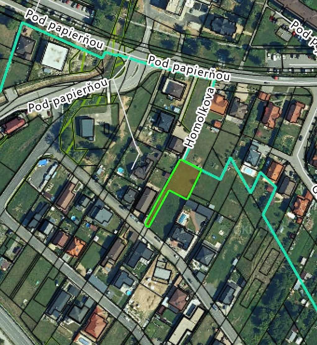 Ponúkame na predaj exkluzívny stavebný pozemok nachádzajúci 