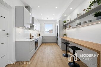 Typ: 4-izbový byt Ulica: Hospodárska Obec: Špačince
Moderný 
