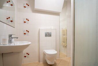 Apartmán (33 m², 2+1 osoby) Plne vybavená kuchyňa, obývačka 
