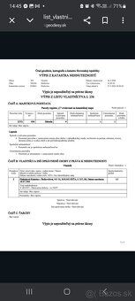 Ponúkam na predaj pozemok v katastrálnom území Hrabovka, evi