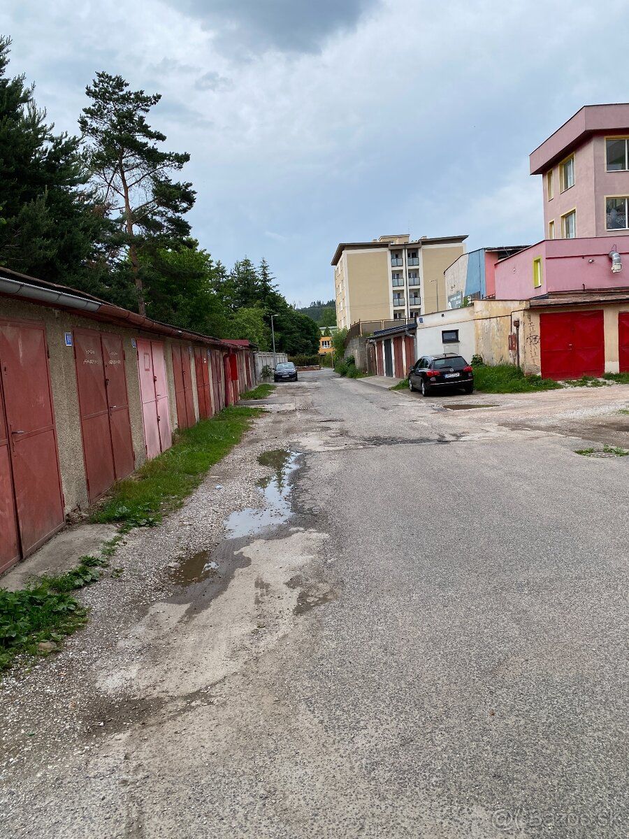 Dám do dlhodobého prenájmu garáž v centre mesta v Spišskej N