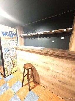 🍹 Ponúkame na prenájom kompletne vybavený bar s terasou, sal