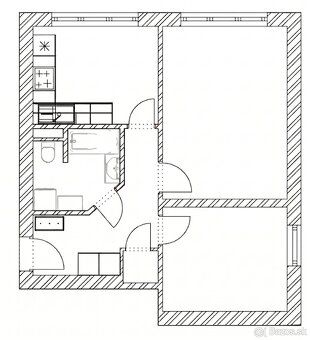 Kompletne zrekonštruovaný 2-izbový byt 51 m² (vrátane komory