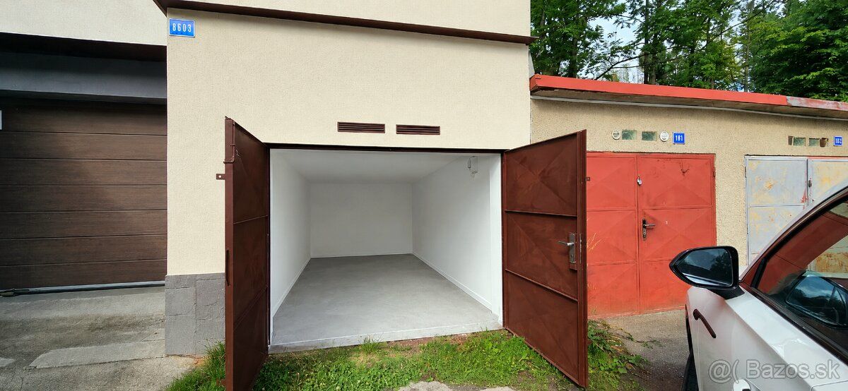 Dáme do dlhodobého prenájmu garáž, dielňu, sklad ( 19 m2) v 