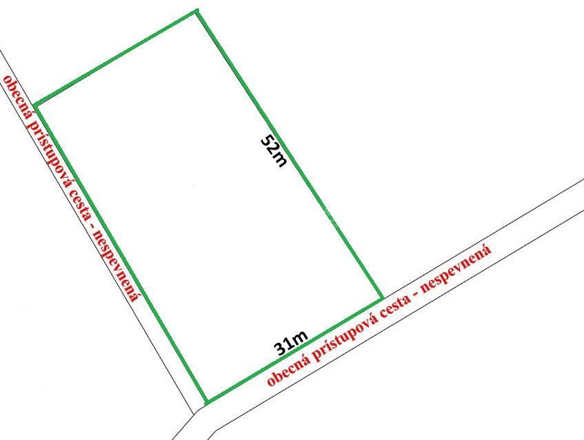 Ponúkame Vám na predaj pozemok o výmere 1500m2 v obci Snežni