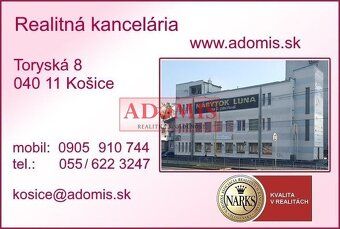Lokalita: polyfunkčný komplex CASSOVAR, Košice Výmera priest