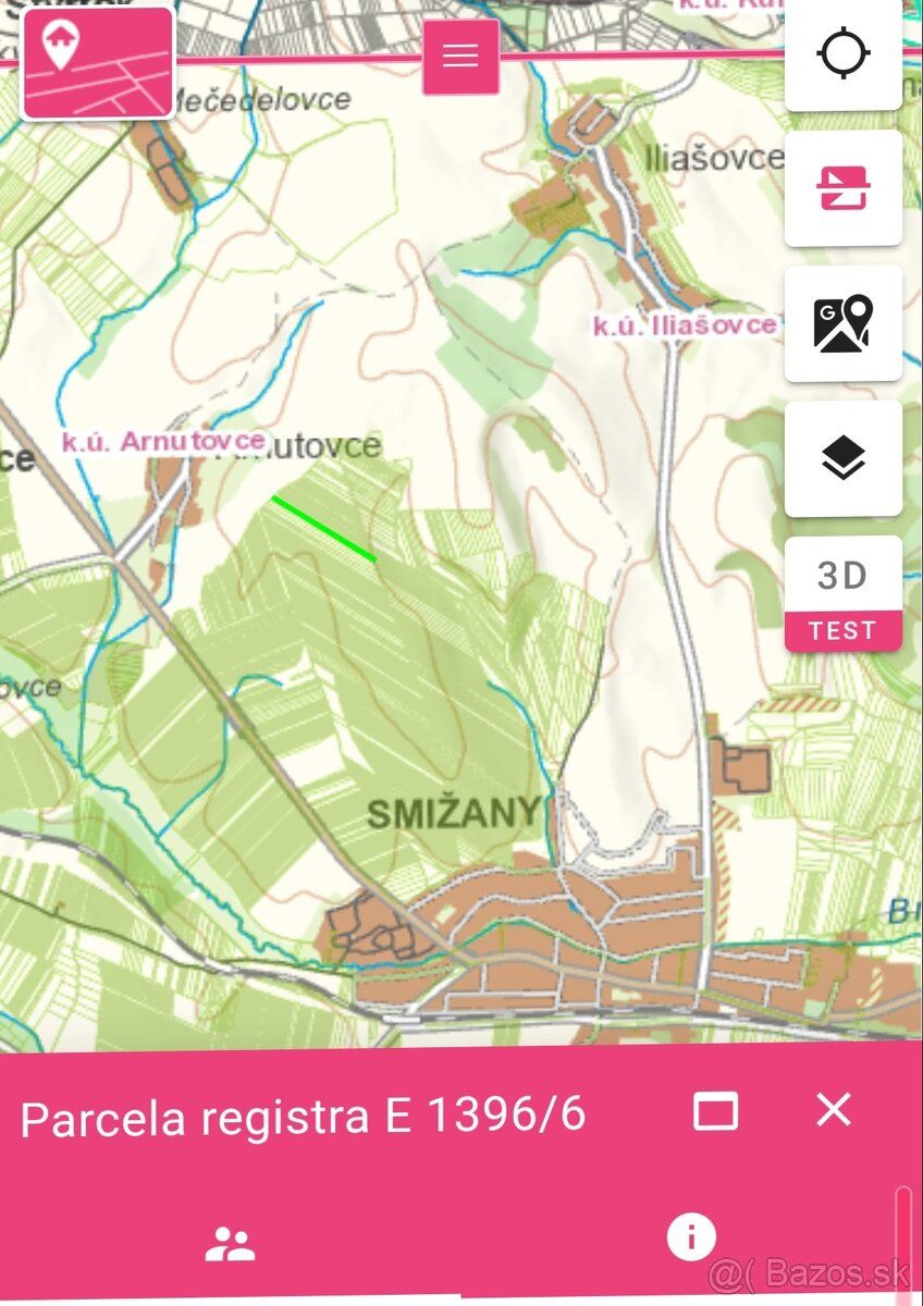 Predaj pozemkov – orná pôda, Smižany (okres Spišská Nová Ves