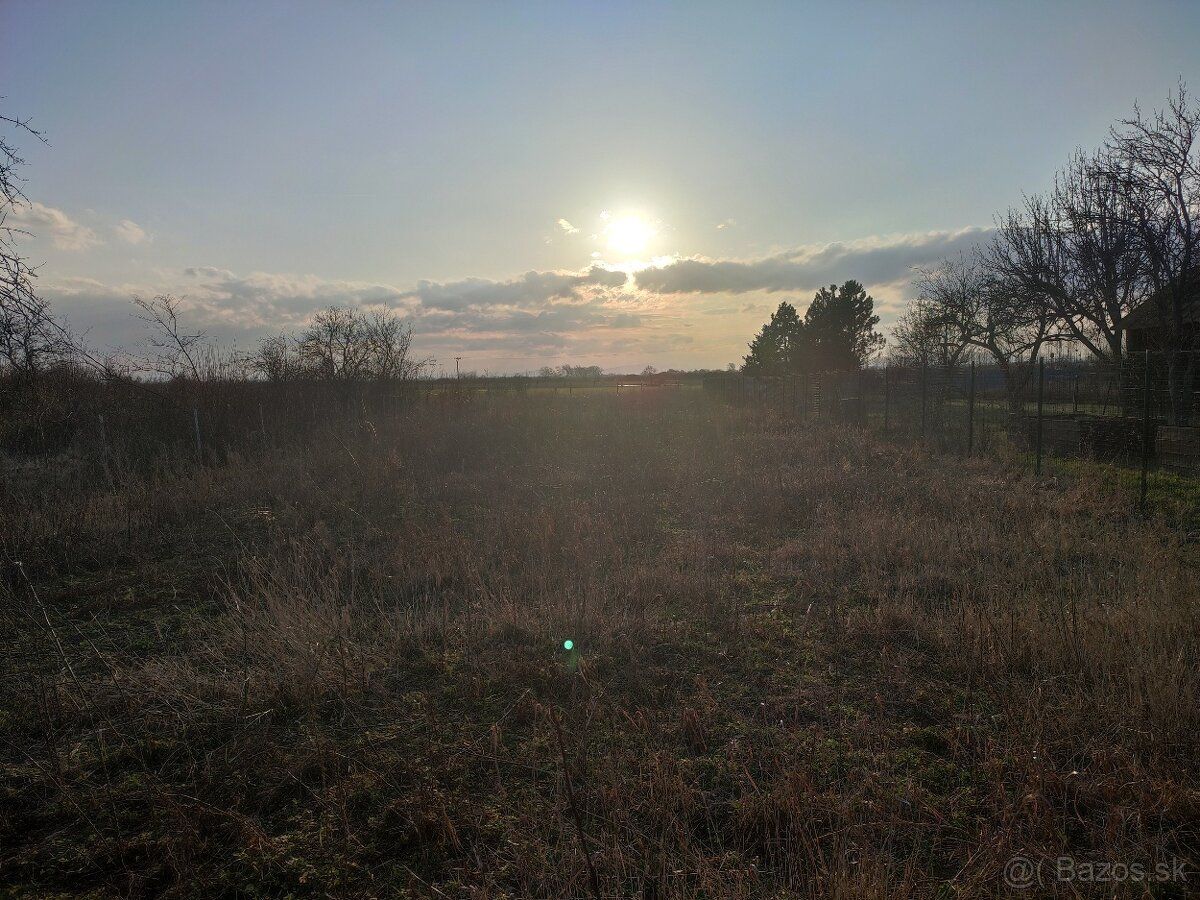 Predaj stavebný pozemok v obci Čečehov. Pozemok má rozlohu 2