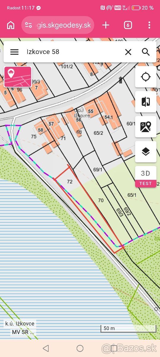 Ponúkam na predaj pozemok o výmere približne 1 000 m² v poko