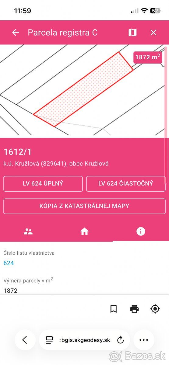 Predam pozemok vhodny na vystavbu rodinneho domu o rozlohe 1