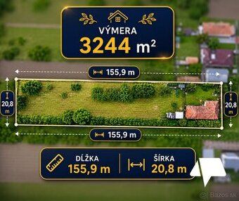 Predám stavebný pozemok v obci Mojzesovo.Pozemok je 33 árový