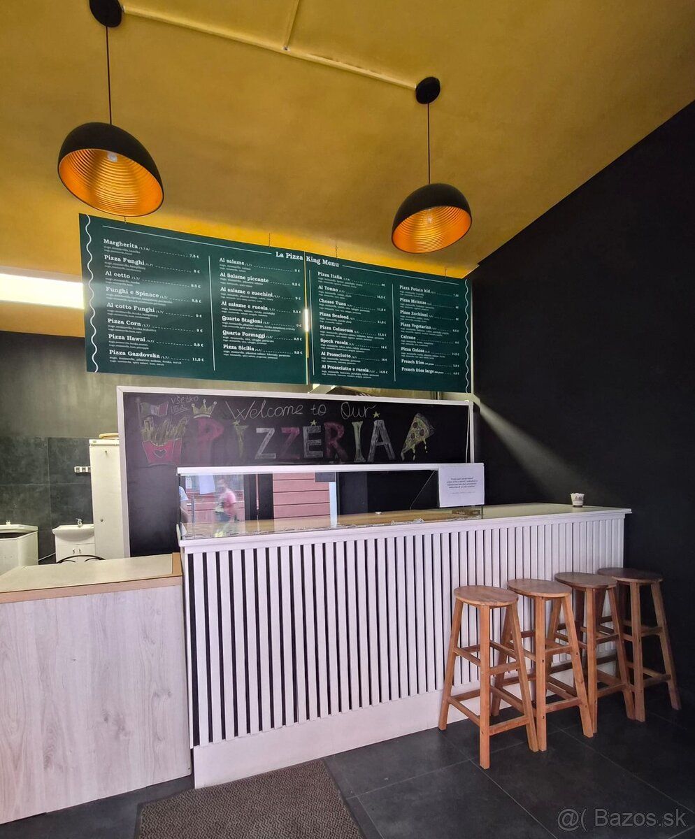 Odstúpim gastro prevádzku s vybavením v historickom centre m