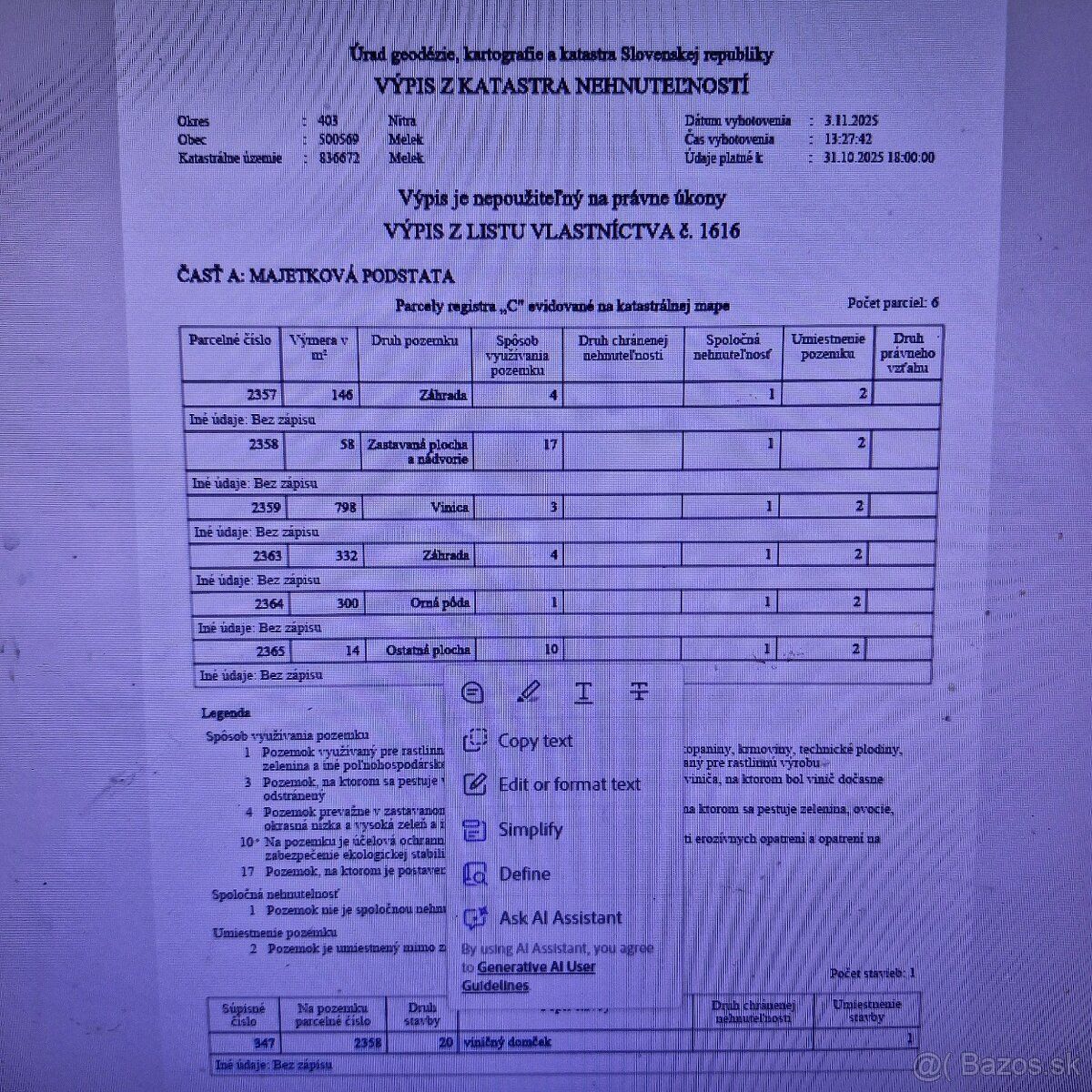 Predáme nehnuteľnosť v obci Melek pri Vrábľoch
Tú okrem dvoc