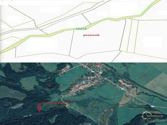 🌲 Na predaj: Rekreačný pozemok 4 942 m² – Ochtiná (okres Rož