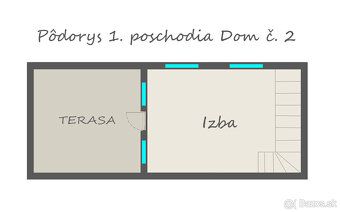 Ponúkame na predaj 2-krát MUROVANÝ RODINNÝ DOM, ktorý sa nac