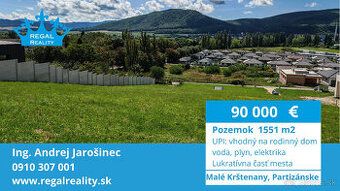 MaVinn realitná spoločnosť ponúka na predaj slnečný, stavebn