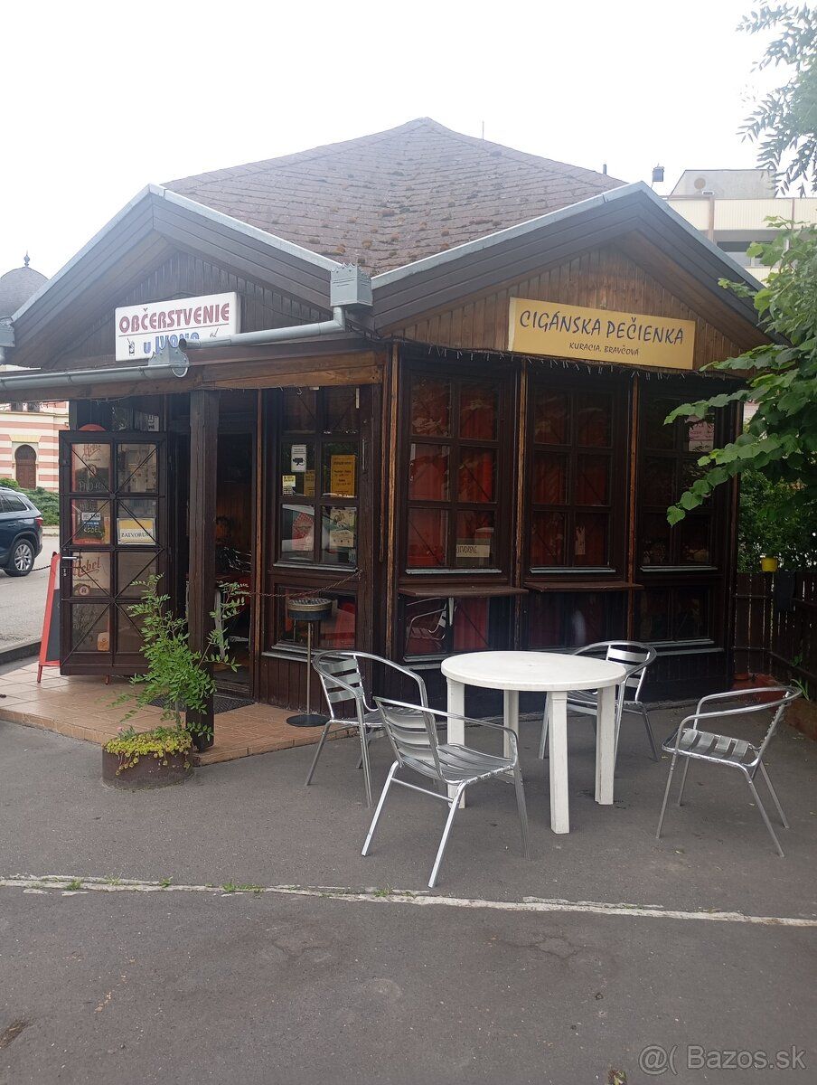 Predám obchodný priestor - bufet v centre mesta. Rozloha 25 