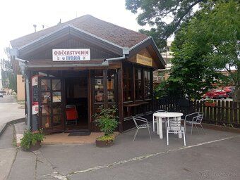 Predám obchodný priestor - bufet v centre mesta. Rozloha 25 