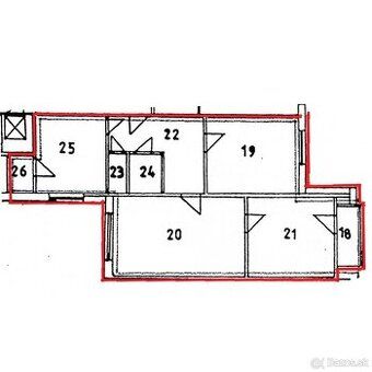 Ponúkam na predaj priestranný 3-izbový byt o výmere 78 m², n