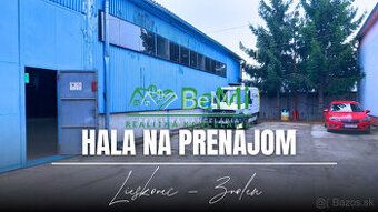 Ponúkam na prenájom skladové alebo výrobné priestory
čiastoč