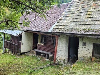 Viac ako sto ročná drevenička na menšom pozemku v odľahlej p
