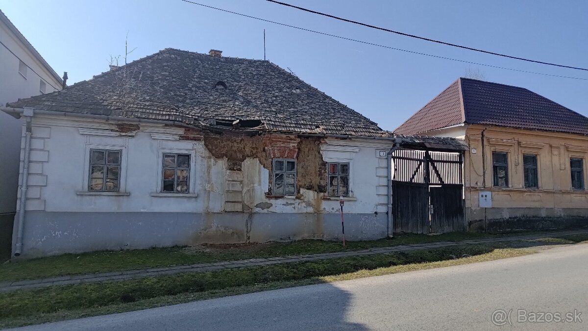 🏡 Na predaj zastavaný stavebný pozemok – Ozdín (okres Poltár